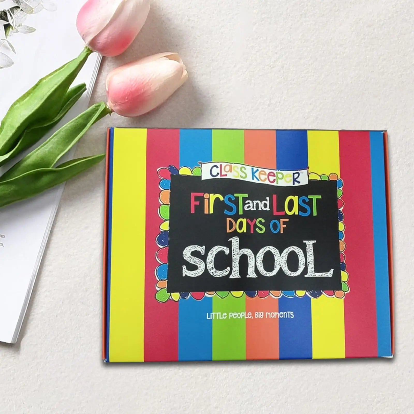 School Memory Book Souvenir Anniversary Every Grade Pictures Versatile Nostalgic School Years Keepsake Book Photo Album for Kids
