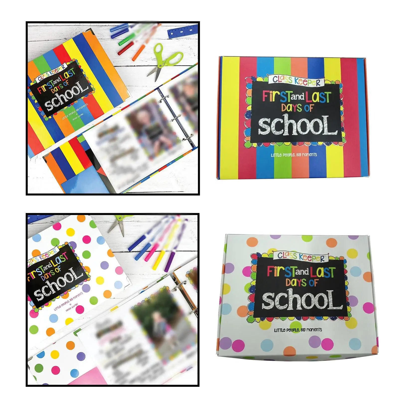 School Memory Book Souvenir Anniversary Every Grade Pictures Versatile Nostalgic School Years Keepsake Book Photo Album for Kids